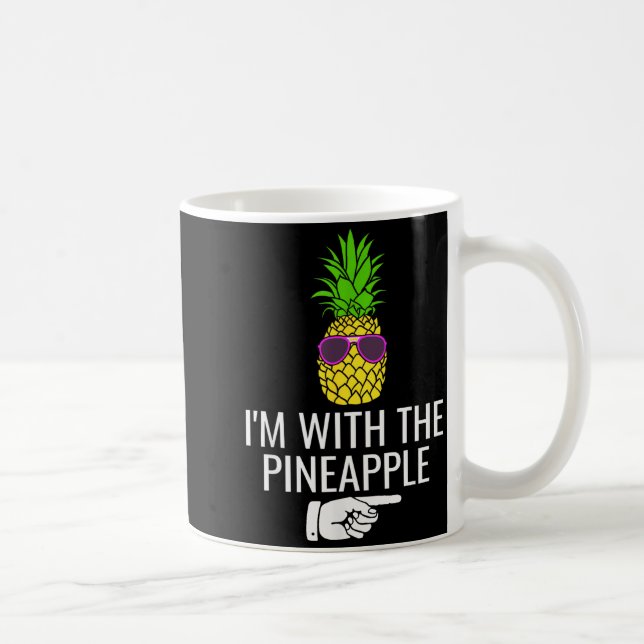 Caneca De Café I'm With Ne Shirt Funny Ne Halloween Costume  (Direita)