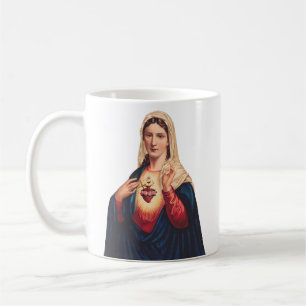 Caneca De Café Imaculado Coração da Virgem Maria