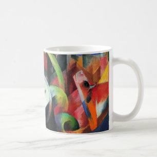 Caneca De Café Imagem com Gado por Franz Marc, Arte Antiga
