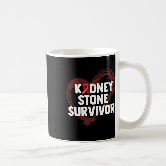 Caneca De Café Imagem da Cirurgia de Sobrevivência da Doença Rena (Direita)