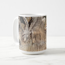 Caneca De Café Imagem de Foto de Fechamento de Textura de Tronco