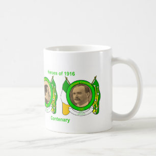 Caneca De Café Imagem de Irlandeses para Clássico-Branco-Mug