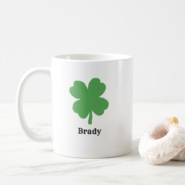 Caneca De Café Imagem de Molhe em Irlandês (Com Donut)