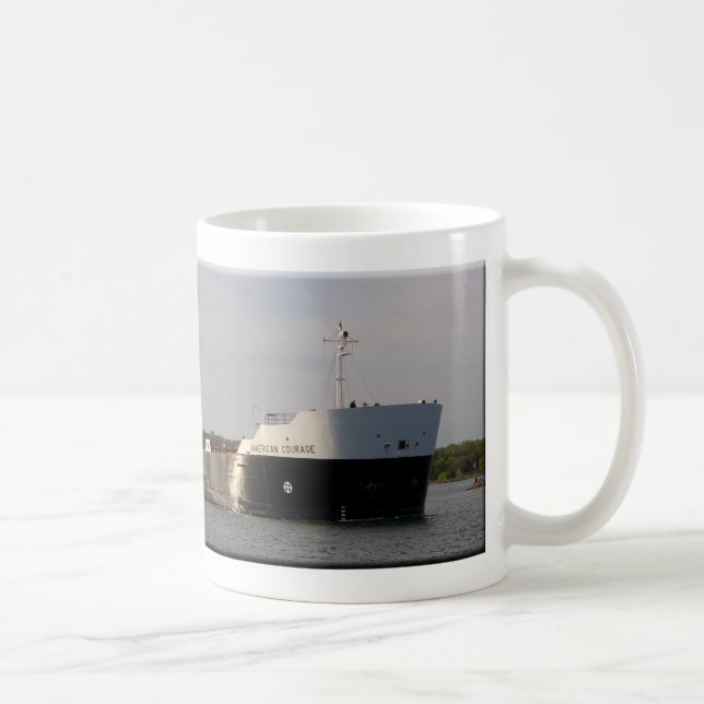 Caneca De Café Imagem do cheio American Courage (Direita)