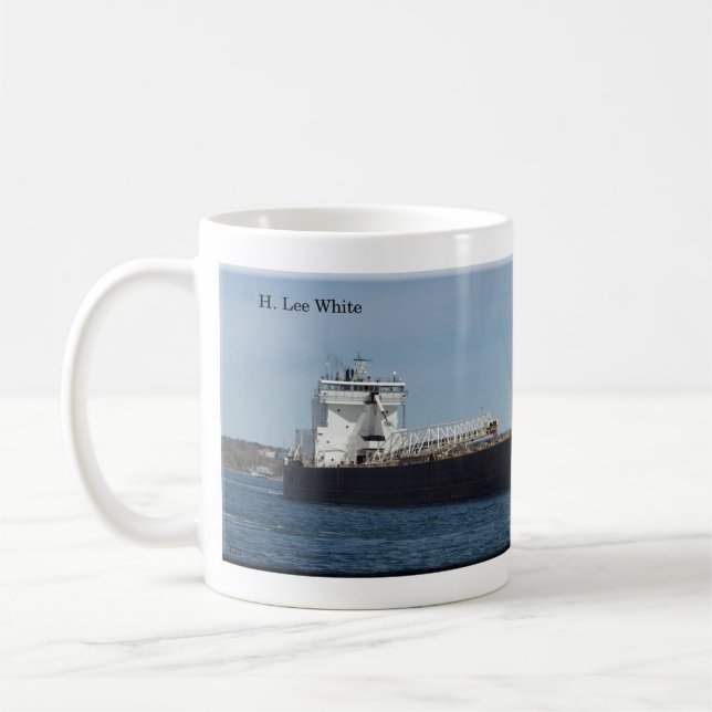 Caneca De Café Imagem do cheio H Lee White (Esquerda)
