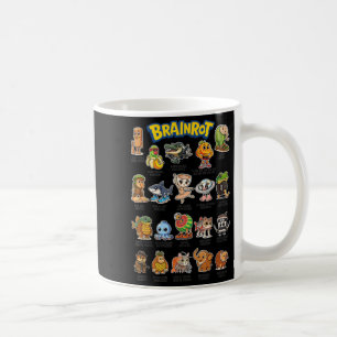 Caneca De Café Imagem do Corpo de Coração Italiano Sobre Humo Abs