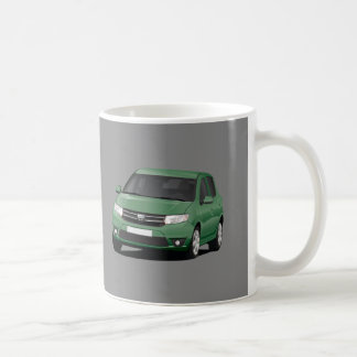 Caneca De Café Imagem Green Dacia Sandero 2 x