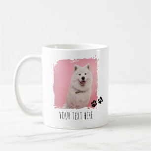 Caneca De Café Imagem personalizada de Pet Paws 2 Photo Cup