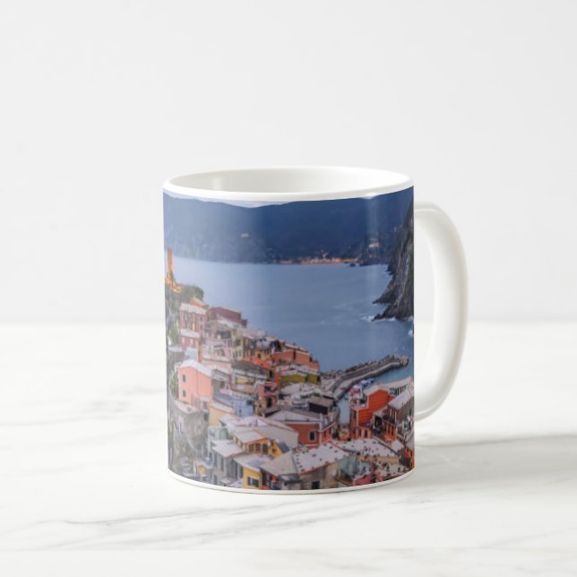 Caneca De Café Imediatamente depois do por do sol | Vernazza, (Frente Esquerda)