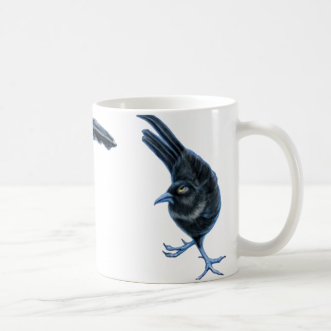 Caneca De Café IMGrackle4, IMGrackle3 (Direita)
