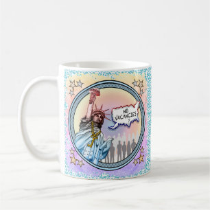 Caneca De Café Imigração Política