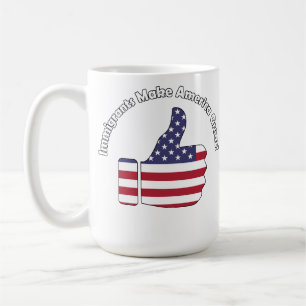 Caneca De Café Imigrantes fazem Excelente na América