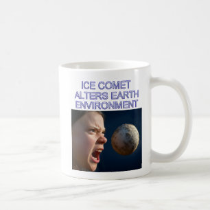 Caneca De Café Impacto ambiental caneta esquerda