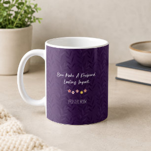 Caneca De Café Impacto Profundo Amor de Pai/Mãe Adotivo Temporári