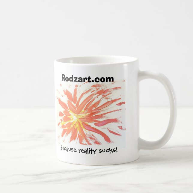 Caneca De Café Impasto Blasto, porque a realidade suga! , (Direita)