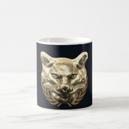 Caneca De Café Imperator Cat – Vergoldete Katze Goldener Kater