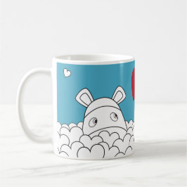 Caneca De Café Impossimals® puro - azul da cotovia