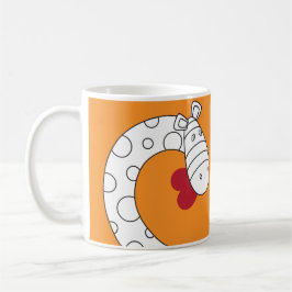 Caneca De Café Impossimals® puro - laranja mole