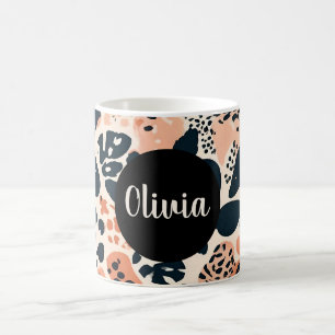 Caneca De Café Impressão Animal Personalizada de Guepardo Leopard