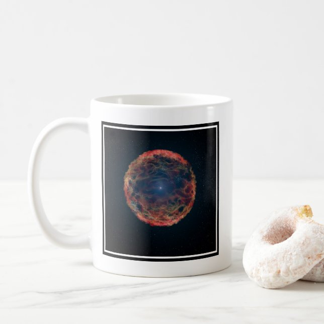 Caneca De Café Impressão Artista Da Supernova 1993j. (Com Donut)