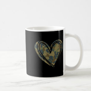 Caneca De Café Impressão Camo Coração Dia dos Namorados
