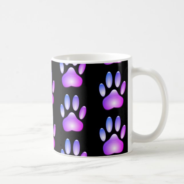 Caneca De Café Impressão Colorida em Vidro Cachorro (Direita)