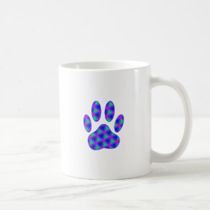 Caneca De Café Impressão Cósmica da Pata