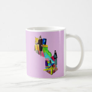 Caneca De Café impressão de arte de 1930