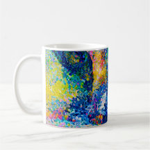 Impressão de arte de Abstrato vibrante