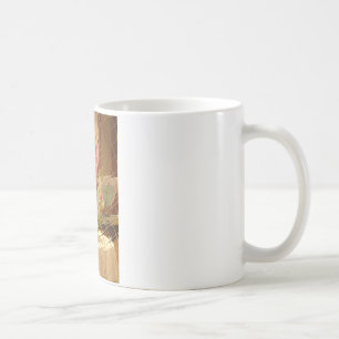 Caneca De Café Impressão de Arte de Blooms Refletidos
