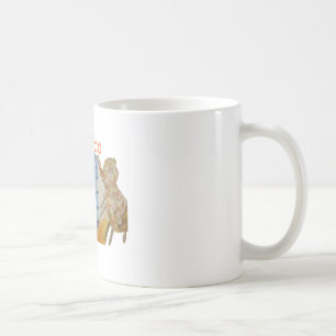 Caneca De Café Impressão de Arte de Elefantes Africanos para Cria