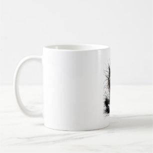 Caneca De Café impressão de arte de gato engraçado aniversário, N