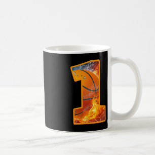 Caneca De Café Impressão de basquete de primeiro aniversario 1 an