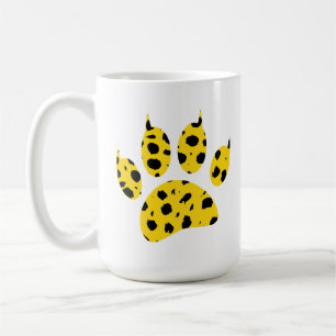 Caneca De Café Impressão de Chita Paw