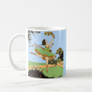Caneca De Café impressão de dançarino alegre