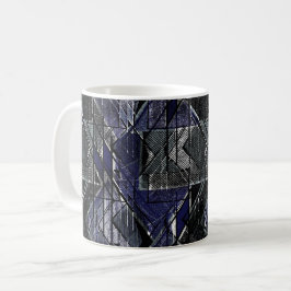 Caneca De Café Impressão de granulação geométrica