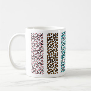 Caneca De Café Impressão de Leopardo