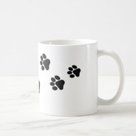 Caneca De Café Impressão de pata