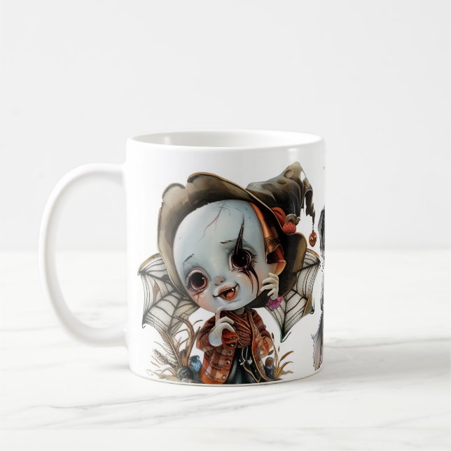 Caneca De Café Impressão digital Halloween Series 2 (Esquerda)
