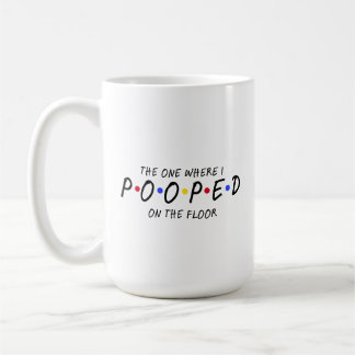 Caneca De Café Impressão Divertida de Bebê “O Episódio em que Eu