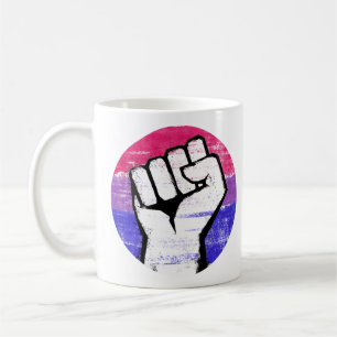 Caneca De Café Impressão do Círculo de Punção do Orgulho Biss