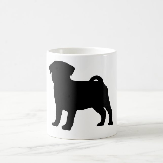 Caneca De Café Impressão do Pug (Centro)