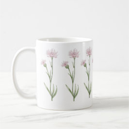 Caneca De Café impressão Floral Ilustrado bonito Mão