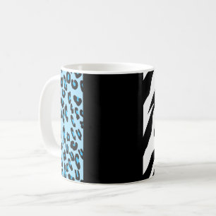 Caneca De Café Impressão Leopardo, Impressão Zebra, Impressão Ani