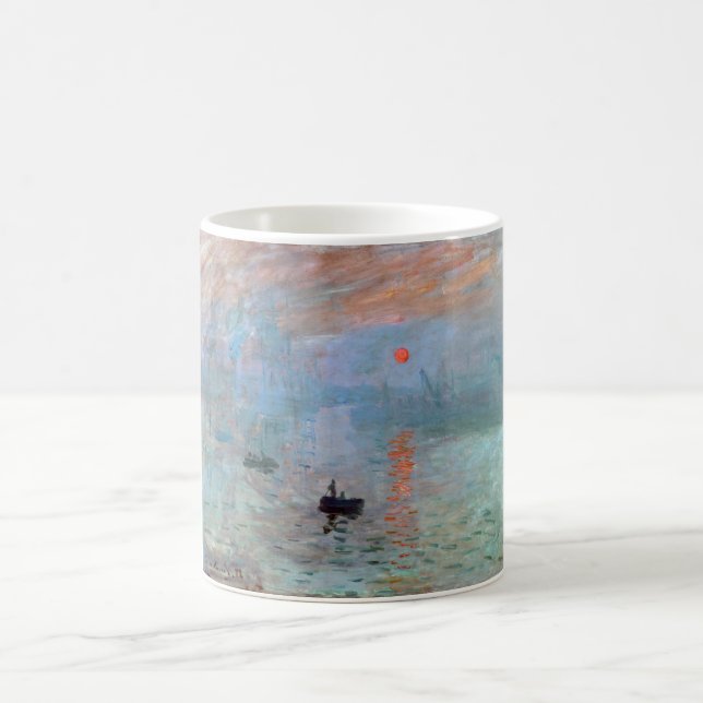 Caneca De Café Impressão, Sunrise, Claude Monet, 1872 (Centro)