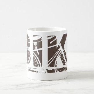 Caneca de café impressionante da "bicicleta"