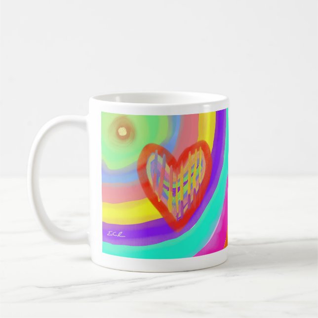 Caneca De Café Impressionist Art Love Mug (Esquerda)