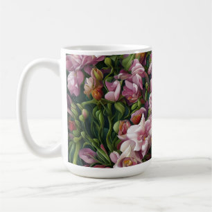 Caneca De Café Impressões de flor selvagem