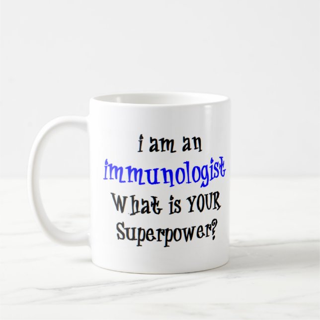 Caneca De Café imunologista (Esquerda)