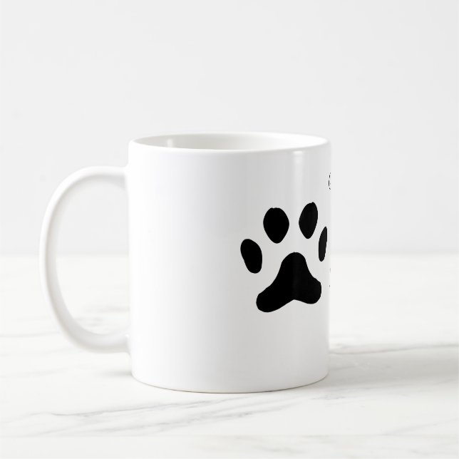 Caneca De Café In loving memory memorial keepsake add pet name (Esquerda)